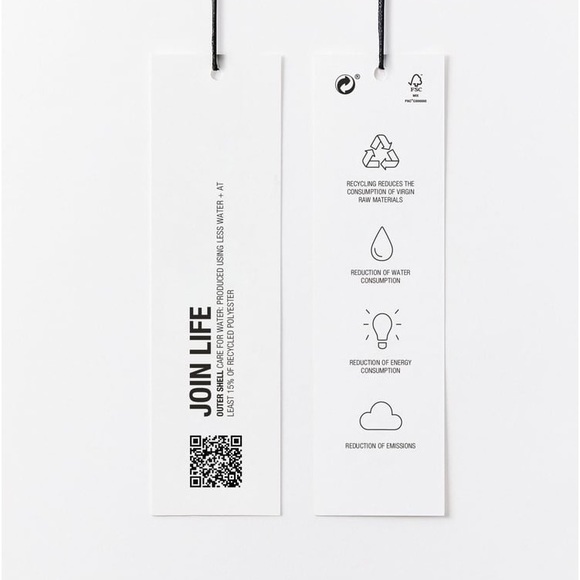 Zara Text Print Jogger Sweatpants- Size Small-New with Tags - Picture 5 of 5